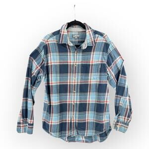 Eddie Bauer Men's 'Eddie's Favorite' Classic Flannel Shirt Sz L | Utility Hiking
